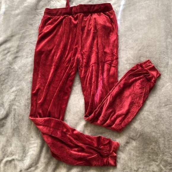 Soft Velour jogger style Pants - Picture 3 of 3